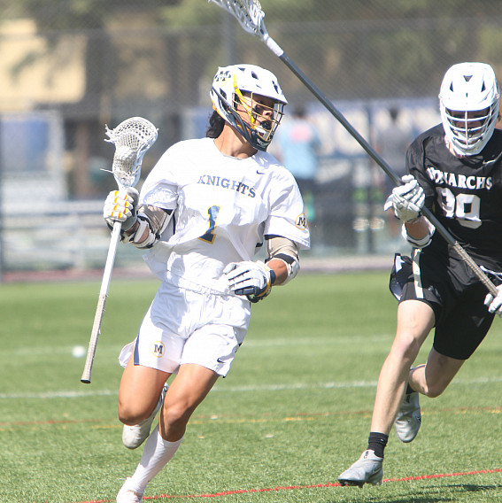 Carter Jung posted six goals in Menlo's 17-7 win over St. Francis