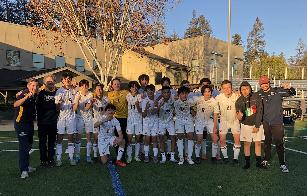 Knights defeat soccer to repeat as WBAL champions - 2.15.2022