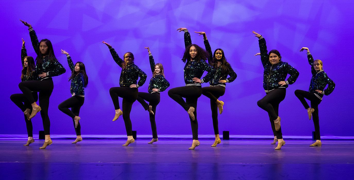 Menlo's Upper and Middle School dance programs perform A Knight at the Movies.
