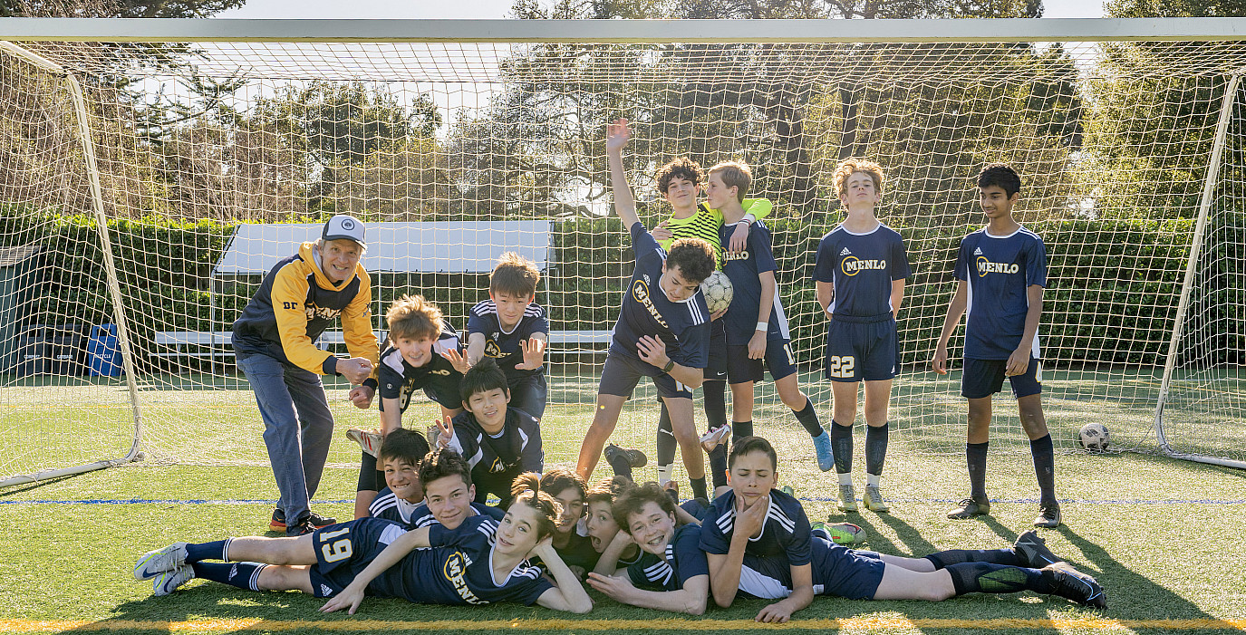 Middle School Boys VA Soccer team photo