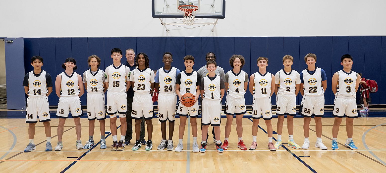 VA Boys' Basketball Team Photo