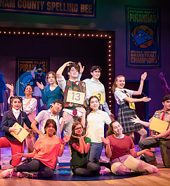 Upper School Drama performed The 25th Annual Putnam County Spelling Bee in the new Spieker Center for the Arts. Phot...