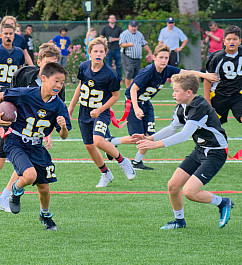 Middle School 2018 Athletics Football Middle School Flag Football Game
