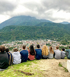 Students participating in Menlo School's Abroad program spend three weeks in Guatemala