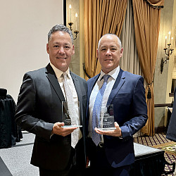 Blake and Cort Kim were inducted into the USA Lacrosse Hall of Fame - NorCal Chapter on Oct. 5 in San Francisco