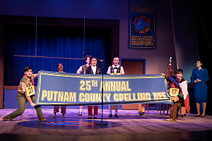 Upper School Drama presented the inaugural show in the new Spieker Center for the Arts, The 25th ...