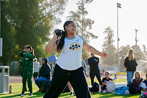 Lisi Mahe took second in discus with a school-record throw of 95-9 and was fifth in the shot put as Menlo's Upper School Track ...