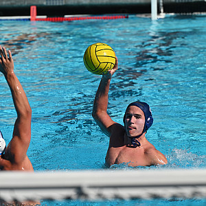 Menlo senior Alex Stoffel led the Knights past Los Gatos 121-11 on Saturday.