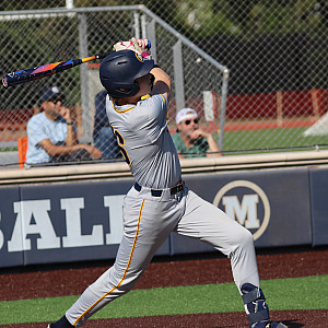 Menlo sophomore William Larson hit a homer and drove in three runs in a thrilling, eight-inning victory over Carlmont