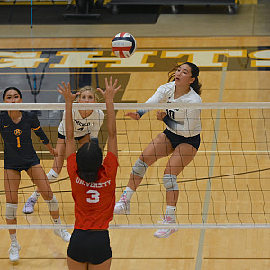 Menlo freshman Alex Fair helped the Knights to a sixth-place finish at Spikefest