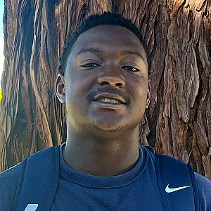 Jalen Lampley, varsity football assistant coach
