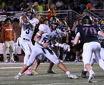 Menlo's Jack Freehill had another monster night with three TD passes and two scoring runs.