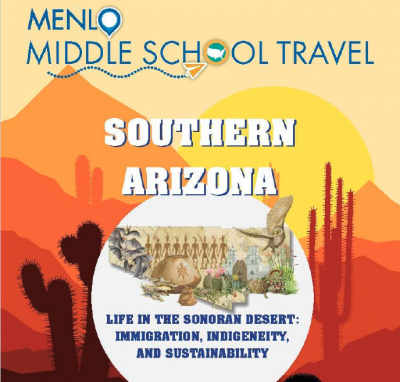 Middle School Travel - Southern Arizona brochure