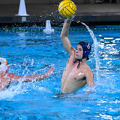 Menlo sophomore Lincoln Bott posted a hat trick against St. Francis