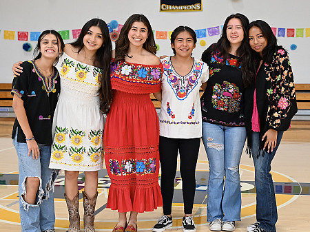 Students lead Menlo's 2023 Hispanic Latin Heritage Assembly