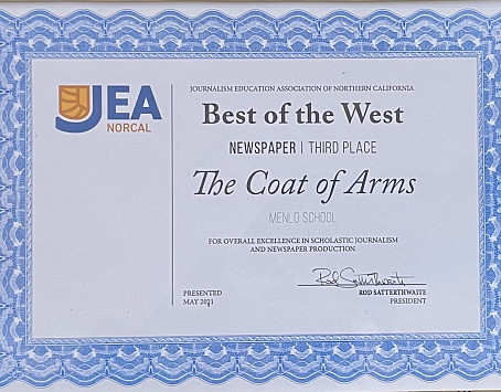 Coat of Arms award for Best of the West