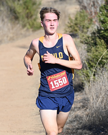 Menlo's Will Hauser paced the Knights to a fourth-place team finish at state.