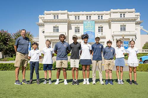 MS Golf 2025 1 Middle School Golf Team photo.