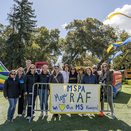 Parent volunteers plan random acts of fun for students throughout the year.