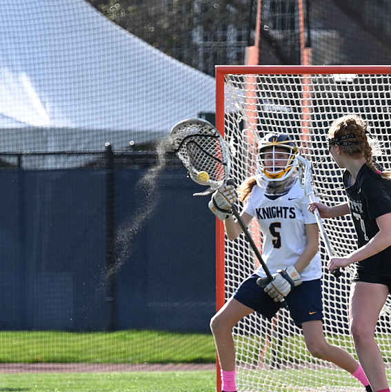 Girls' and boys' lacrosse Play for Pink games