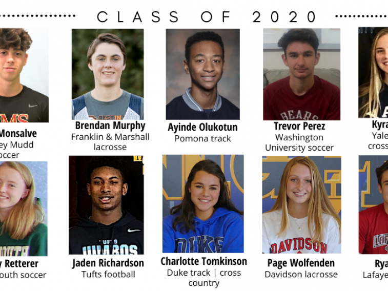 Menlo School Class of 2020 college athletes 3/3