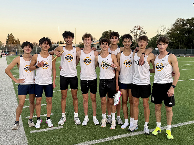 Knights relay teams at WBAL meet at The King's Academy