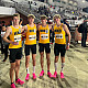 The Knights 4x1600 relay of Aiden Deffner, Will Hauser, Justin Pretre, and Landon Pretre took second at the Mt. SAC relays and are No.,2 ...