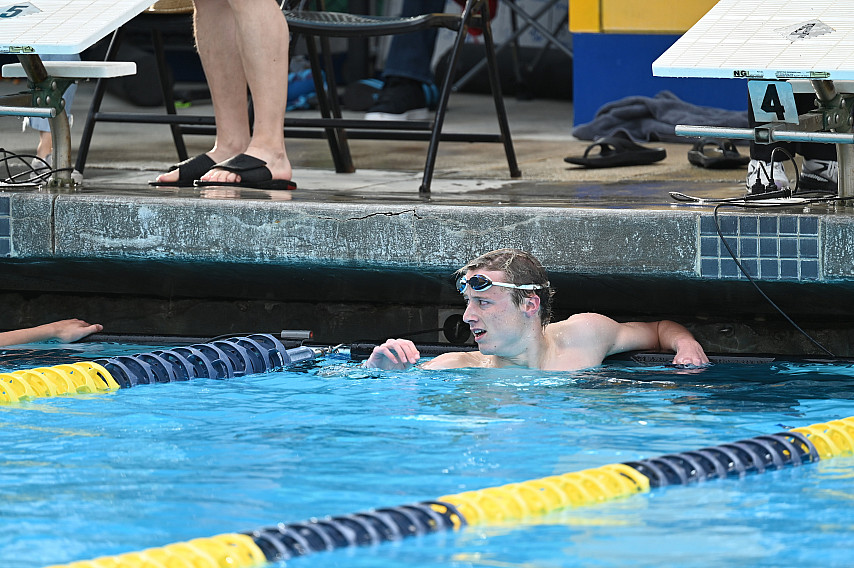 Menlo's Connor Grant won two individual events, making his 10th win of 10 races this season