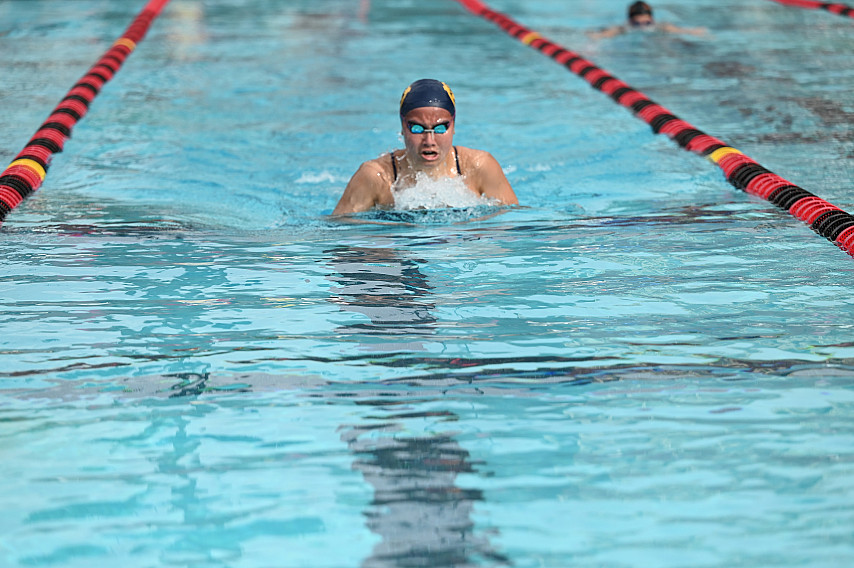 Knights senior Eden Chuang won and qualified for CCS in three events.