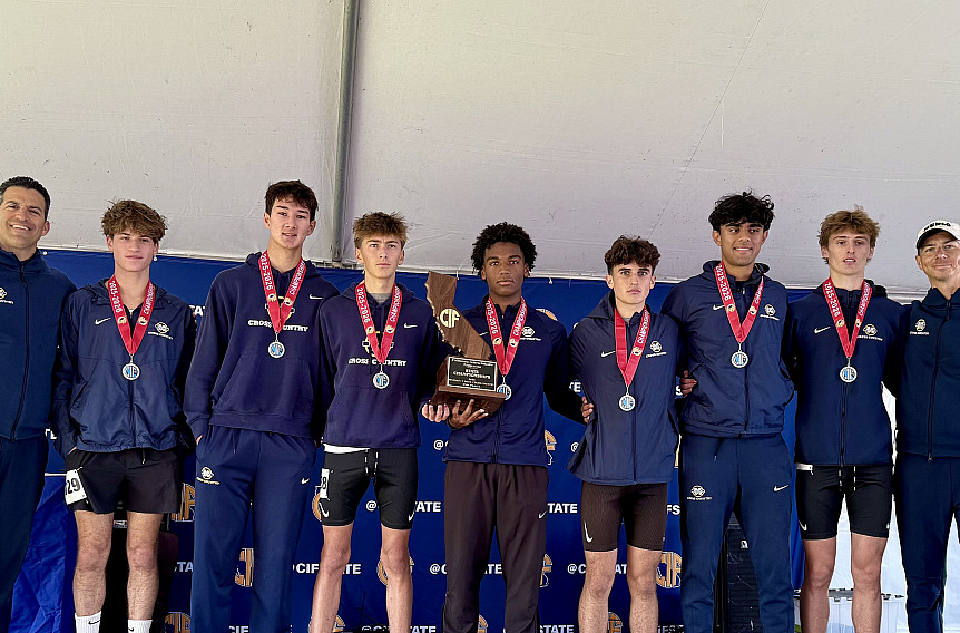 Boys Cross Country at state meet.