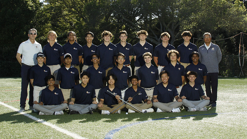 Boys' golf team photo 2023