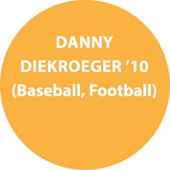  Danny Diekroeger  10 (Baseball, Football)