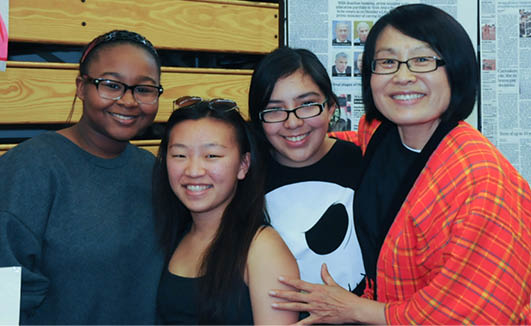 Menlo School's International Fair celebrates the diversety of cultures on campus  Photo by Janice Dong Sample 