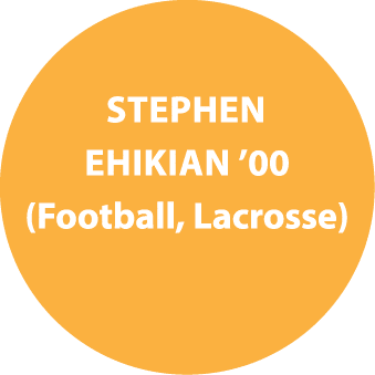  Stephen Ehikian  00 (Football, Lacrosse)