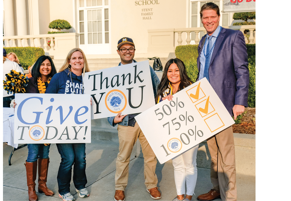It's Menlo Gives Day  Photo by Pete Zivkov 